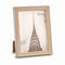 Fotolijsten GiftDecor WPC1920MS-3 Bruin Zilverkleurig Natuurlijk Glas Polypropyleen (6 Stuks)