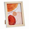 Fotolijsten GiftDecor WPC1920MG-3-WH Wit Bruin Natuurlijk Glas Polypropyleen (6 Stuks)
