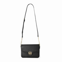 Schoudertas Michael Kors Leida Zwart 24 x 17 x 6 cm
