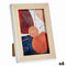 Fotolijsten GiftDecor WPC1920MG-1-WH Wit Bruin Natuurlijk Glas Polypropyleen (6 Stuks)
