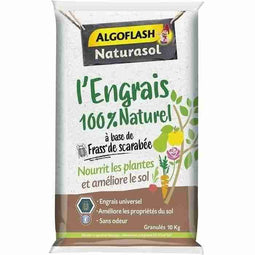 Volledige 100% natuurlijke meststof op basis van Scarab Fass - Algoflash Naturasol - 10 kg