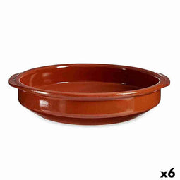 Sauspan 0136 Honing Aardewerk 38 x 7 x 36 cm (6 Stuks)