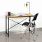Bureau Max Home Staal Melamine spaanderplaat 100 x 70 x 40 cm