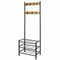 Jassenrek met schap Max Home Staal Melamine spaanderplaat Minimalist 60 x 175 x 40 cm