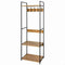Jassenrek met schap Max Home Staal Melamine spaanderplaat Minimalist 60 x 175 x 40 cm