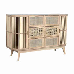 Ladenkast Home ESPRIT Gouden Natuurlijk Spar 120 x 40 x 80 cm