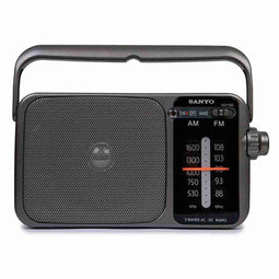 Transitorradio Sanyo Grijs