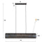 AnLi Style Hanglamp 5L koker mesh