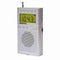 Portable Digitale Radio Sanyo Zilverkleurig AM/FM