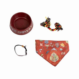 Geschenkenset Harry Potter Rood Multi-compositie Hond 4 Onderdelen
