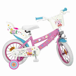 Kinderfiets Peppa Pig 14" Roze