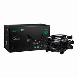 Lichtsnoer Thorgeon Zwart 2000 W 30 m 30