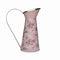 Vaas Versa Roze Metaal Blommor 16 x 28 x 22 cm
