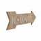 Wandkapstok Versa Be Happy Hout MDF 4 x 14,5 x 48 cm