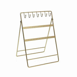 Sieradenhouder Versa Gouden Metaal 8 x 28 x 18,5 cm