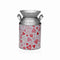 Vaas Versa Rood Metaal Hartjes 13 x 15,5 x 21 cm