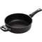 AMT Gastroguss Braadpan 28 cm - Inductiegeschikt - Lange en zijhandgreep - 4,3 liter - Slijtvast...