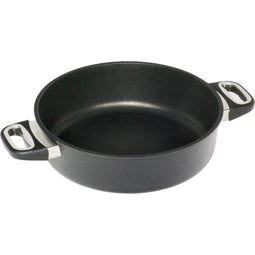 AMT Gastroguss Braadpan 28 cm - Handgegoten Aluminium - PFOA-vrije Antiaanbaklaag - Geschikt voo...