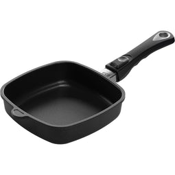 AMT Gastroguss Vierkante pan - 20x20 cm - Handgegoten aluminium - Inductiegeschikt - Non-stick c...