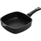 AMT Gastroguss Vierkante grillpan - 26x26 cm - Diep - Lotan® coating - Geschikt voor inductie en...