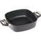 AMT Gastroguss Vierkante pan - gietaluminium - antiaanbaklaag - 26x26x8 cm - inductiegeschikt