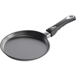AMT Gastroguss Crêpepan Ø 24 cm - Inductiegeschikt - Lotan® Antiaanbaklaag - Snelle Verwarming -...