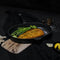 AMT Gastroguss Ovale vispan - gietaluminium - Lotan® anti-aanbaklaag - 41 x 27 cm - inductie en...