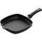 AMT Gastroguss Vierkante grillpan - 26 cm - Geschikt voor alle warmtebronnen - Inductie - Energi...