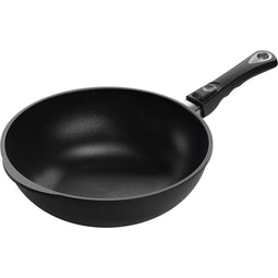 AMT Gastroguss Wokpan - Titanium Coating - Ø 30 cm - Inductie & Ovenbestendig - 2,7 Liter