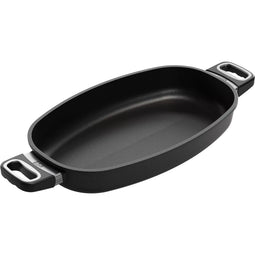 AMT Gastroguss Roosterpan 40x24 cm - Antikleeflaag - 3 Liter - Geschikt voor Inductie