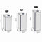 KITCHEN MOVE Automatische bak SILVERLAKE - 60L - RVS met omsnoeringsband