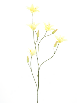 Nova nature - Day lily spray yellow 106 cm kunstbloem