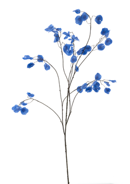 Nova nature - Sweet pea branch blue 138 cm kunstbloem
