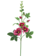 Nova nature - Alcea spray old pink 102 cm kunstbloem