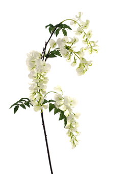 Nova nature - Sweet pea spray Mick cream 92 cm kunstbloem