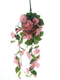 Nova nature - Hanging petunia bush pink 79 cm kunstbloem