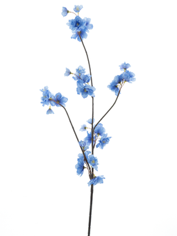 Nova nature - Prunus Malaga spray blue 84 cm kunstbloem