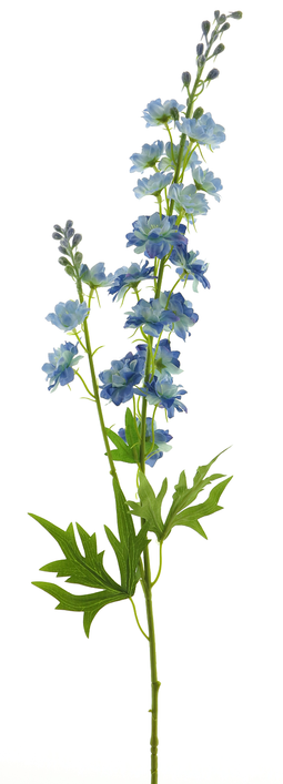 Nova nature - (Best) Delphinium Finn spray blue 85 cm 12908 kunstbloem