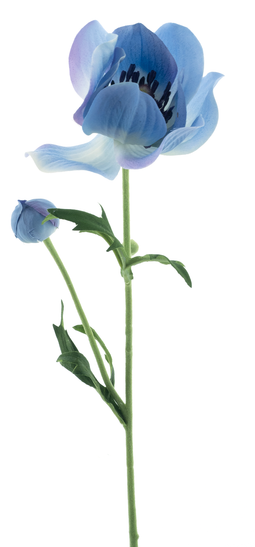 Nova nature - Anemone spray Mina lavender 63 cm kunstbloem