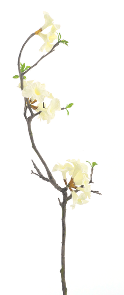 Nova nature - Weigelia flower branch cream 110 cm kunstbloem