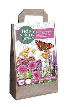 Jub - Tas happy butterfly mix, 14 bloembollen