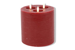Countryfield - Ledkaars Lyon ro 15x15x17 cm rood