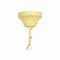 Plafondlamp DKD Home Decor Metaal Bruin Geel 40 W Hout MDF (40 x 40 x 60 cm)