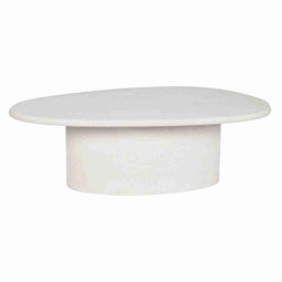 Hoofdtafel Home ESPRIT Wit Sparrenhout Hout MDF 100 x 60 x 32 cm