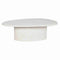 Hoofdtafel Home ESPRIT Wit Sparrenhout Hout MDF 100 x 60 x 32 cm