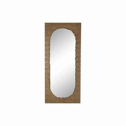 Wandspiegel Home ESPRIT Gouden Metaal 80 x 6 x 180 cm