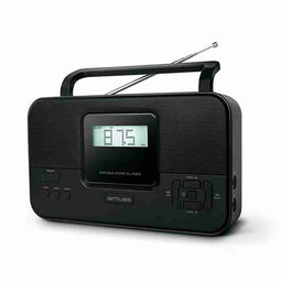 Portable Digitale Radio Muse Zwart AM FM