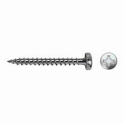 Schroefdoos CELO Vlox B Verzinken 4,5 x 45 mm Volledige draad (250 Stuks)