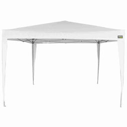 Tuinhuisje Aktive 300 x 250 x 300 cm Staal Wit Plastic