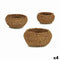 Mandenset Bruin (4 Stuks)